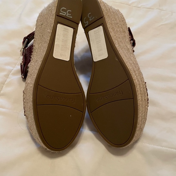 FRANCO SARTO WOMENS TEMA WEDGE ESPADRILLE NWT - Picture 4 of 4